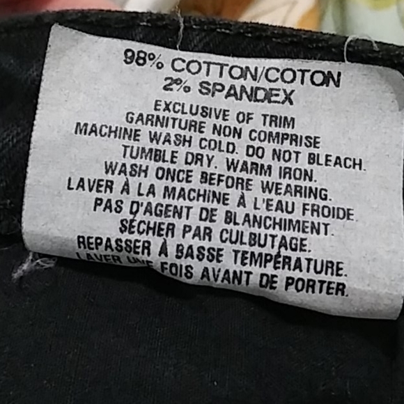 sustainable black cropped denim jeans - Picture 6 of 6